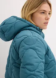 Prošívaná bunda s kapucí, bonprix