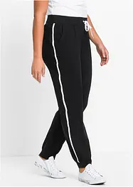 Joggingové kalhoty ze směsi bavlny a viskózy, bonprix