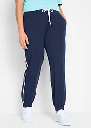Joggingové kalhoty z bavlny, délka po kotníky, bonprix
