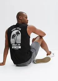 Tričko bez rukávů z čisté bavlny, Loose Fit, bonprix