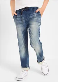 Teplákové džíny, Regular Fit, Straight, bonprix
