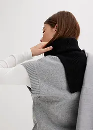 Vlněná hadicová šála s alpakou, bonprix