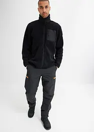 Bunda z medvídkového flísu, bonprix