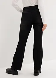 Džíny Bootcut, High Waist, pohodlná pasovka, bonprix