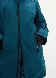 Funkční outdoorová bunda s medvídkovou podšívkou, nepromokavá, bonprix