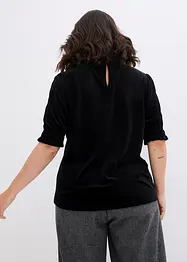 Tričko z měkkého sametu, bonprix