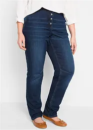Džíny Boyfriend, Mid Waist, s pohodlnou pasovkou, bonprix