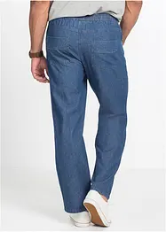Kalhoty bez zapínání, z lehké bavlny Classic Fit, Straight, bonprix