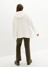 Bunda z plyšového flísu, s postranními rozparky, bonprix