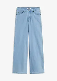 Strečové džíny Wide Leg, Mid Waist, bonprix