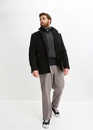 Kalhoty bez zapínání, z čisté bavlny, Regular Fit, Straight (2 ks), bonprix