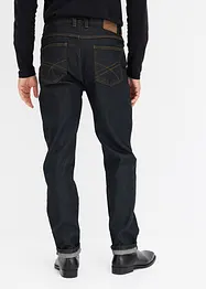 Džíny Classic Fit Straight, po stranách pružný pas, bonprix