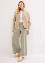 Manšestrové kalhoty s pohodlným pasem, High Waist, bonprix