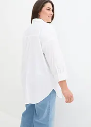 Bavlněná oversized halenka, bonprix