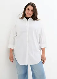 Bavlněná oversized halenka, bonprix