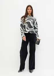 Měkké žebrované triko, bonprix