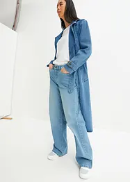 Strečové džíny Wide Leg, Mid Waist, bonprix