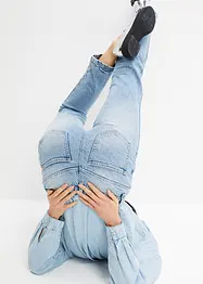 Straight džíny High Waist, malý podíl streče, bonprix
