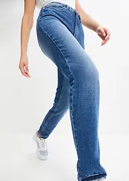 Straight džíny High Waist, malý podíl streče, bonprix