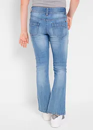 Strečové džíny Bootcut, Mid Waist, bonprix