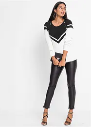 Svetr s knoflíky, bonprix