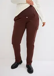Těhotenské kalhoty z organické bavlny, Straight, bonprix