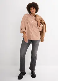 Oversize halenka s nabíranými rukávy, bonprix