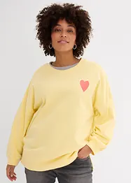 Oversize mikina z organické bavlny, bonprix