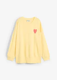 Oversize mikina z organické bavlny, bonprix