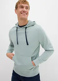 Mikina s kapucí, z čisté bavlny, bonprix