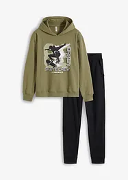 Joggingový oblek s kapucí (2dílná souprava), bonprix