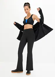 Funkční sportovní bunda s průhlednou síťovinou, oversized, bonprix