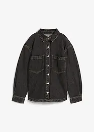 Oversized džínová košile, bonprix