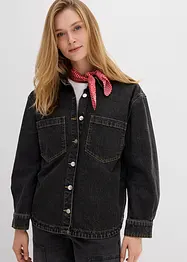 Oversized džínová košile, bonprix