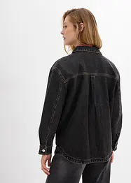 Oversized džínová košile, bonprix