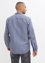 Košile s dlouhým rukávem z čisté bavlny, Slim Fit, bonprix
