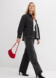 Oversized džínová košile, bonprix