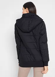 Outdoorová bunda s prvky z umělé kůže, bonprix