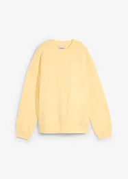 Oversize mikina z čisté bavlny, bonprix