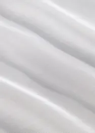 Záclona, jednobarevná, s recyklovaným polyesterem, bonprix