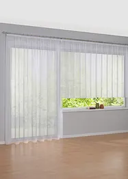 Záclona, jednobarevná, s recyklovaným polyesterem, bonprix