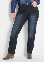 Straight Slim džíny High Waist se strečem, bonprix