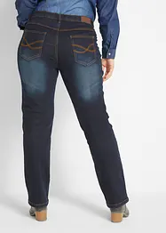 Straight Slim džíny High Waist se strečem, bonprix