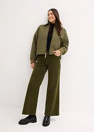 Manšestrové kalhoty ve stylu Marlene, bonprix