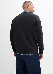 Mikina z čisté organické bavlny, střih Loose Fit, bonprix