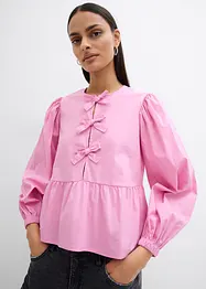 Halenka s ozdobnými mašličkami, bonprix