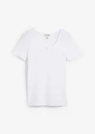 Henley tričko z čisté organické bavlny, bonprix