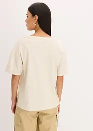 Oversize triko z čisté bavlny, bonprix