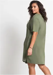 Úpletové oversize šaty, bonprix