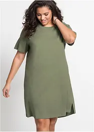 Úpletové oversize šaty, bonprix